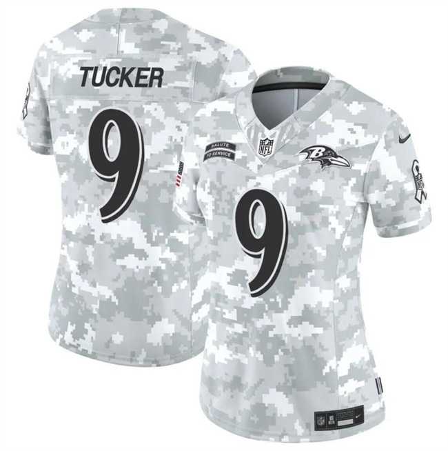 Women's Baltimore Ravens #9 Justin Tucker 2024 F.U.S.E Arctic Camo Salute To Service Limited Stitched Jersey Dzhi,We sell and wholesale Women's Baltimore Ravens #9 Justin Tucker 2024 F.U.S.E Arctic Camo Salute To Service Limited Stitched Jersey Dzhi on line form chian!